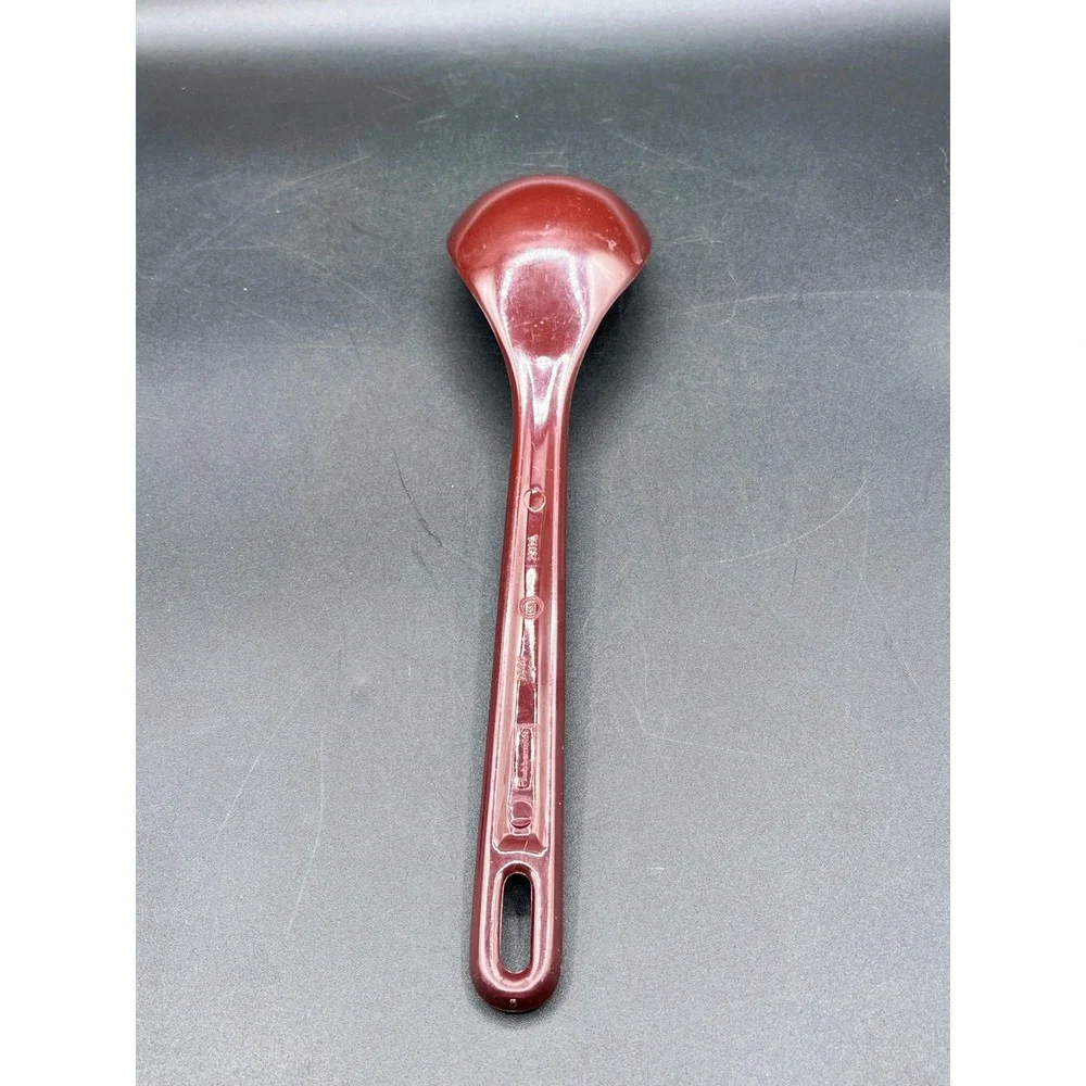 Rubbermaid 7444 Dark Burgundy Brown Plastic Serving Spoon‎ 11.5
